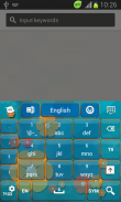 Цветок GO Keyboard screenshot 6