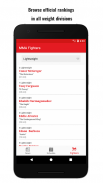 MMA App - UFC News, Event Calendar, Fighters Ranks screenshot 2