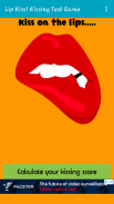 LIP KISS! Kissing Test Game screenshot 0