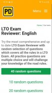 Pinoy Driver: LTO Exam Reviewer - 2020 Updated screenshot 3