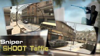Sniper Shoot Traffic screenshot 6