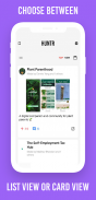 Huntr - A Product Hunt Client screenshot 1