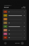 Vitamins and minerals in foods screenshot 8