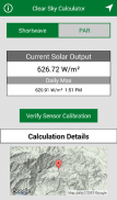 Clear Sky Calculator screenshot 5