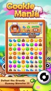 Cookie Mania - Match-3 Sweet Game screenshot 1