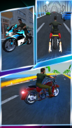 Racing Moto 3D screenshot 2