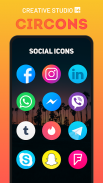 Circons Icon Pack - Colorful Circle Icons screenshot 1