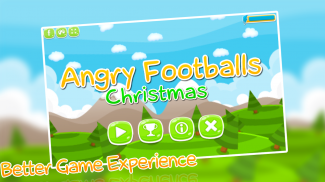 Angry Footballs 2: Christmas screenshot 1