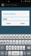 Circle Circumference Calculate screenshot 1