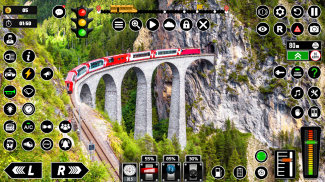 鉄道列車シミュレーターゲーム - インドの電車ゲーム3D screenshot 2