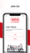 VETO - The Polling App screenshot 2