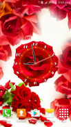 Rose Flower Clock screenshot 6