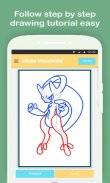 How to Draw Pocketmon Step by Step Offline screenshot 3