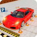 Difícil estacionamiento simulación extremo juego Icon
