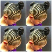 Africain braids - Baby hair style for girl screenshot 4