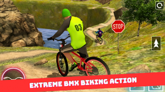 BMX Offroad Racing-Cycle Games screenshot 0