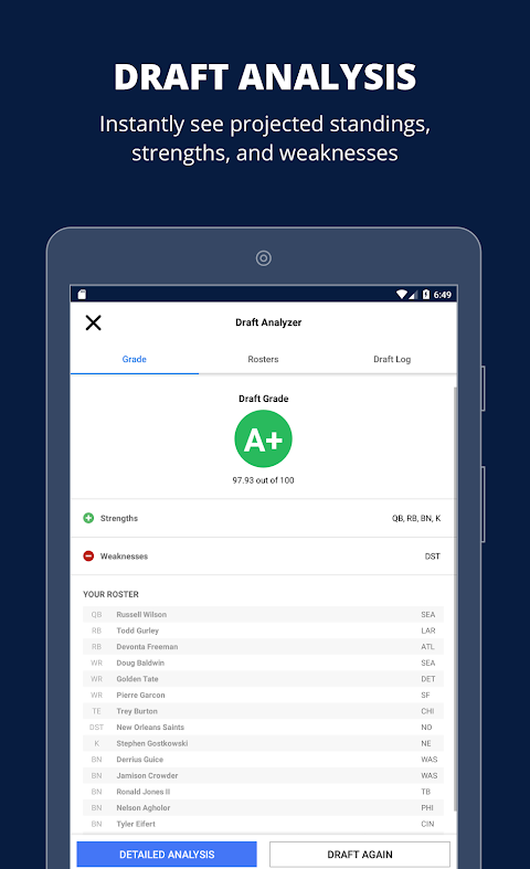 Fantasy Football Draft Wizard Apk Download for Android- Latest version  4.0.4- com.fantasypros.draftwizard.football