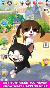 Talking Cat and Dog Kids Games screenshot 2