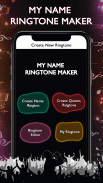 अपने नाम की रिंगटोन बनाए - Name Ringtone Maker screenshot 6