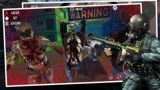 Zombie 3D Gun Shooter- Real Survival Warfare screenshot 3