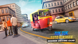 Auto Tuk Tuk Rickshaw Driving screenshot 3