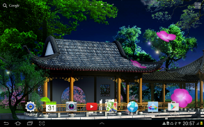 Oriental Garden Live Wallpaper screenshot 0