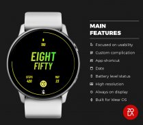 Mango Text Watch Face screenshot 3