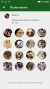 🐶 Novo cão Memes Adesivos (WAstickerApps) screenshot 0