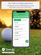 Tee Up - Find Golf Partners Near You! screenshot 0