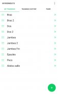 MyWorkouts - Trainings manager screenshot 2