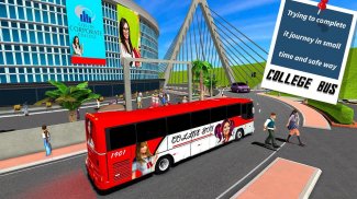 College Bus Simulator Dropping Game screenshot 4