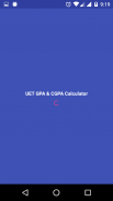 GPA & CGPA Calculator For UET screenshot 2