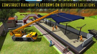 Train Station Construction Build Railway Simulator screenshot 4