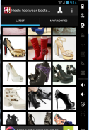 Latest female shoes pictures screenshot 4