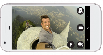 Vlog Snapcam - play pause switch камера screenshot 1