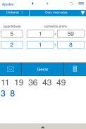Gerador de Números Aleatórios screenshot 0