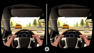 Lalu Lintas VR Balap Mobil Mengemudi: Game Virtual screenshot 2