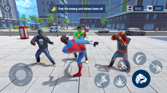 Spider Fighting: Hero Game screenshot 0
