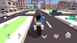Blocky Moto Racing 🏁 screenshot 0