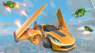 Flying Car Robot Game Car Game screenshot 7
