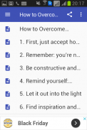 How to Overcome Failure: 9 Powerful Habits screenshot 1