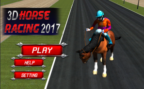 3D Horse Racing 2017 screenshot 0