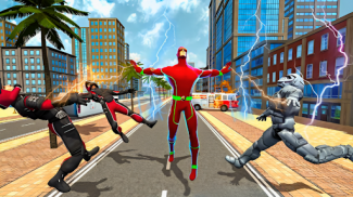 Flying Superhero Rescu Mission screenshot 1