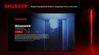 Shudder: Horror & Thrillers screenshot 3