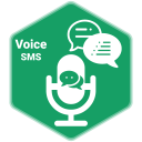 Write SMS By Voice : Write Voice Message Voice SMS Icon