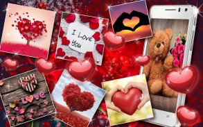 रोमांटिक वॉलपेपर - प्यार छवियों - लाइव वॉलपेपर screenshot 4