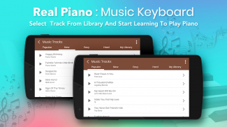 Real Piano : Music Keyboard screenshot 1