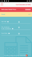 Cost Calculator (LF GHS) screenshot 0
