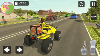 Pizza Delivery Games on Bike screenshot 2