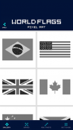 Flags Color by Number Country screenshot 1